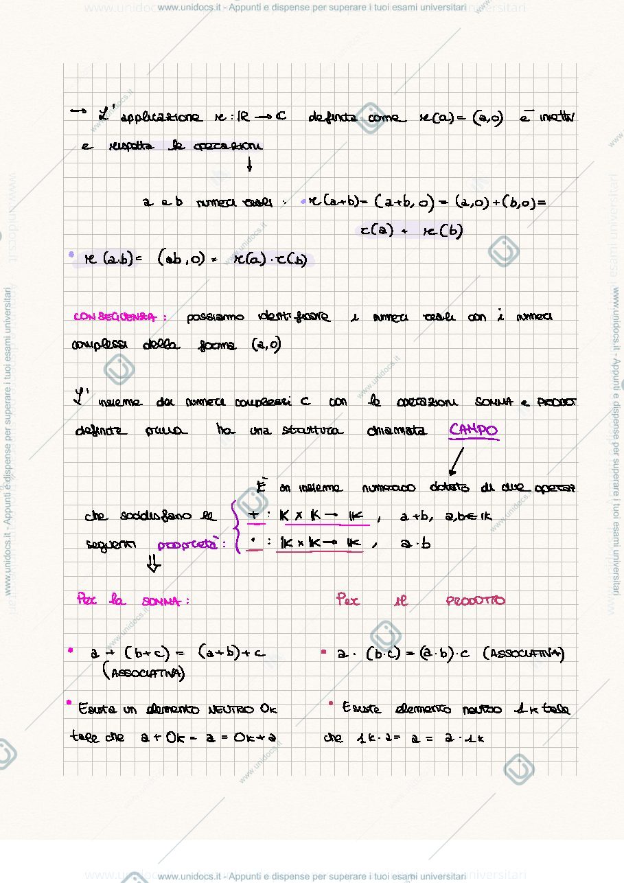 Anteprima pagina 2 — Numeri complessi 