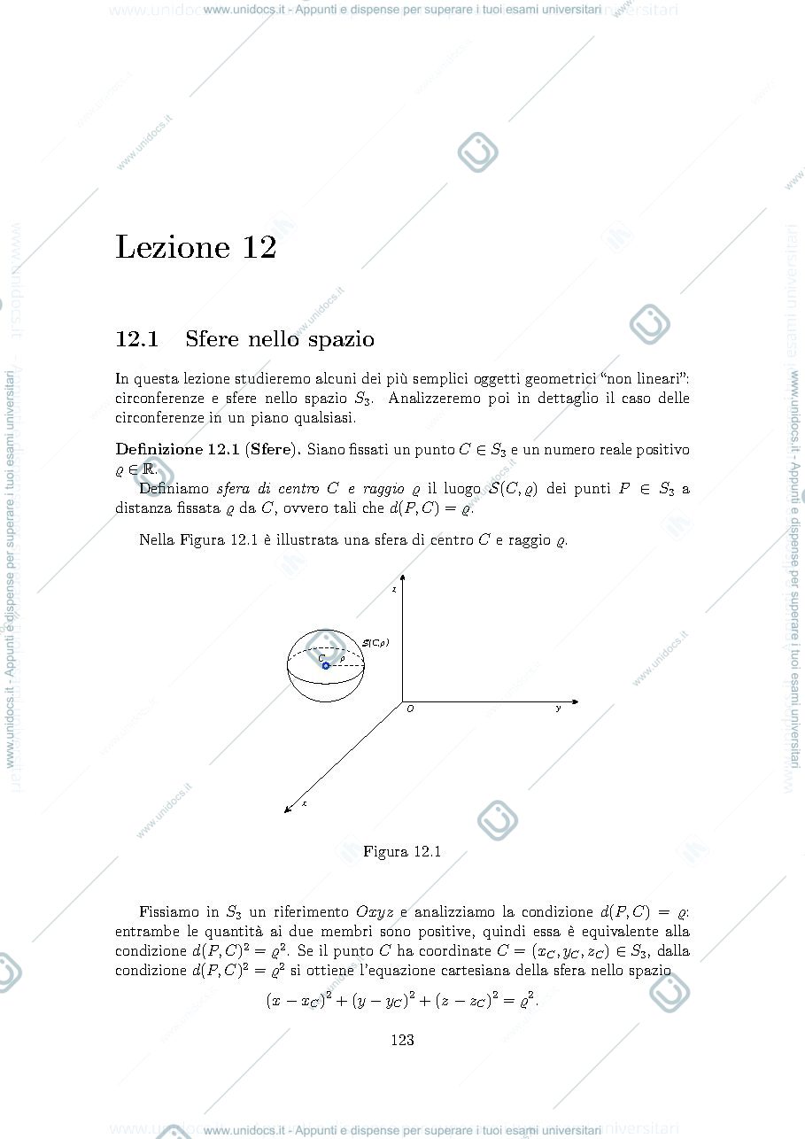 Anteprima pagina 1 — lezione 12
