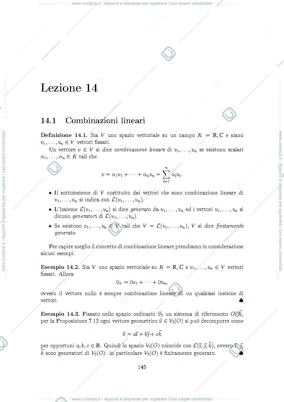Anteprima pagina 1 — lezione 14