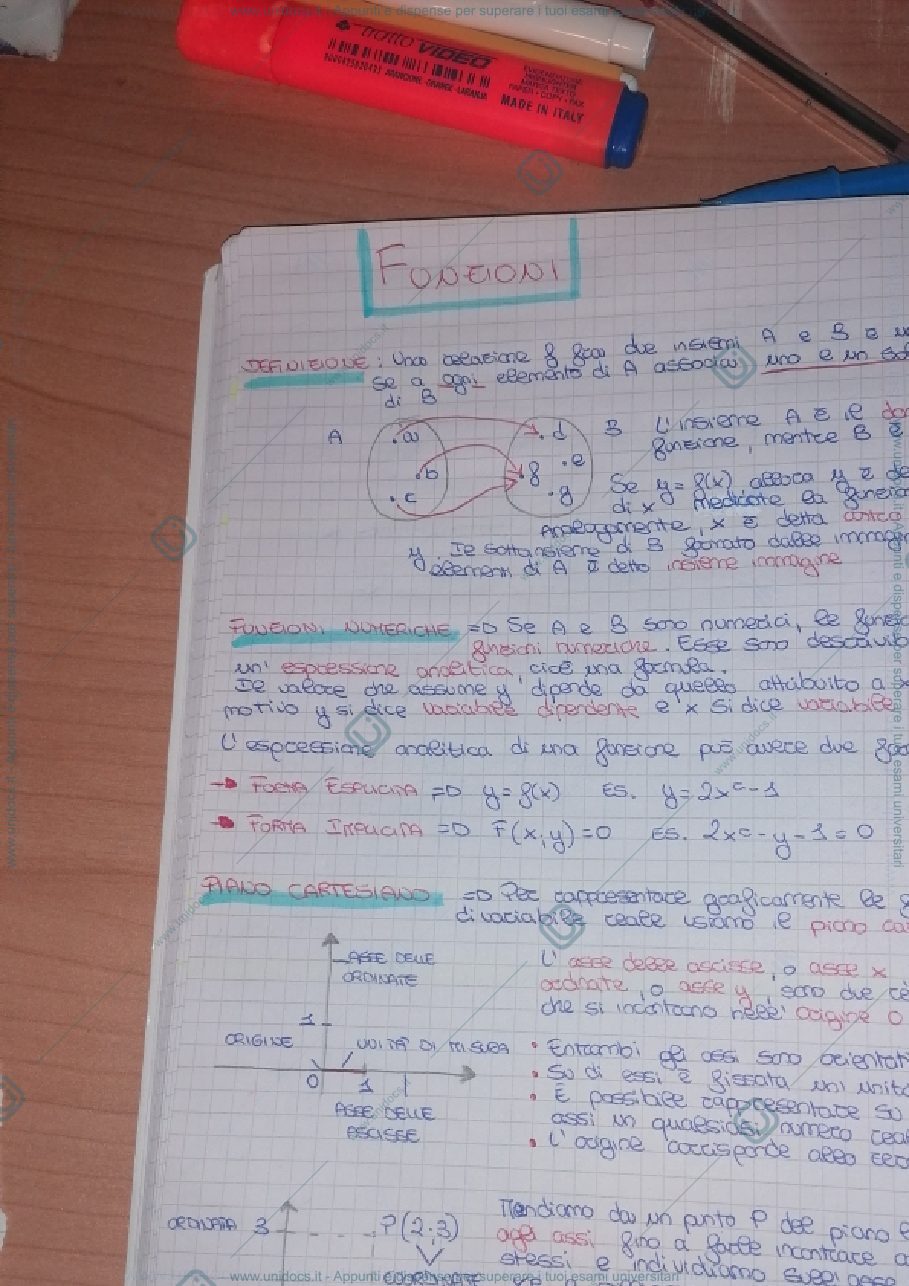 Anteprima pagina 1 — Matematica generale 