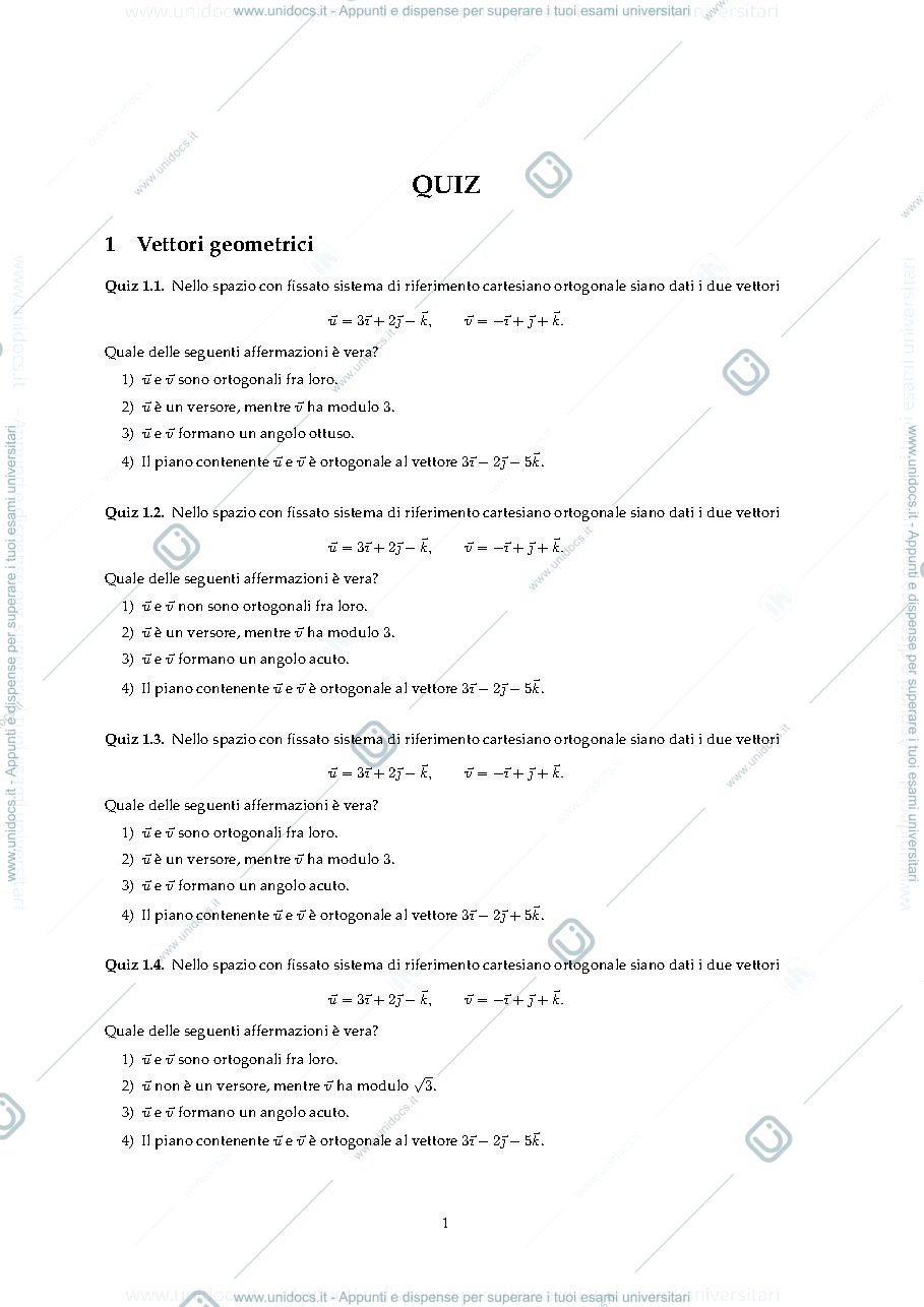 Anteprima pagina 1 — esercitazione coniche 9