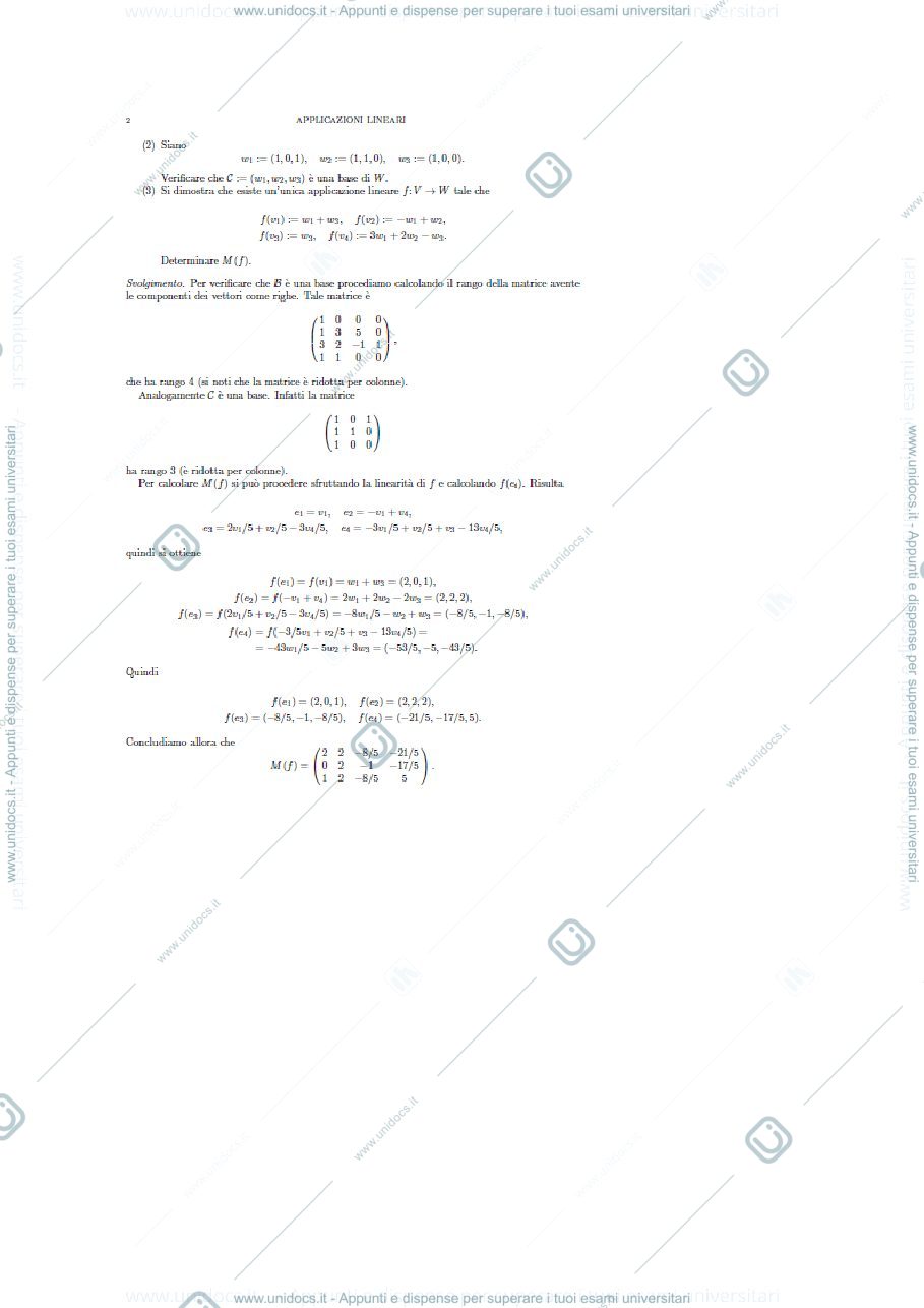 Anteprima pagina 1 — sistemi lineari 2
