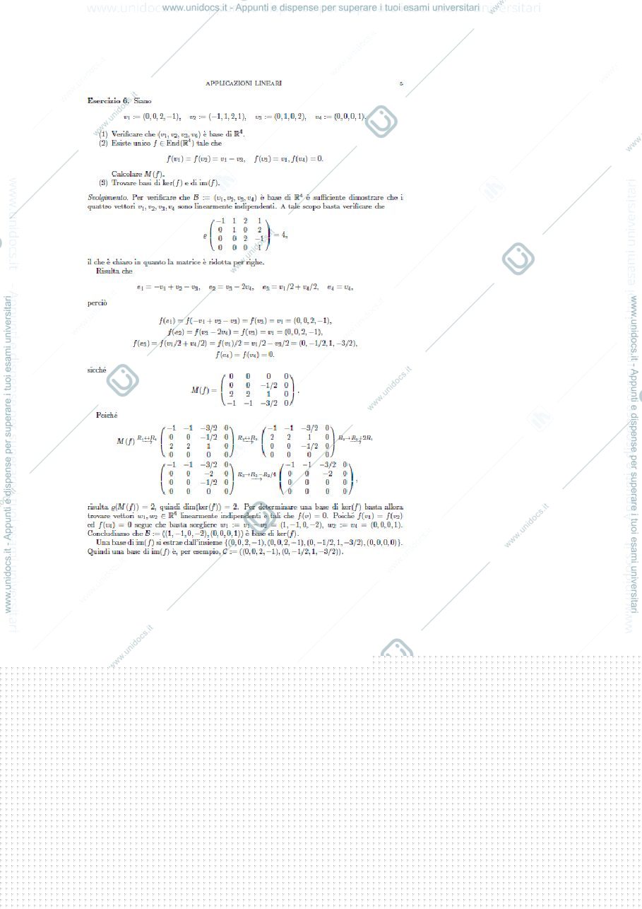 Anteprima pagina 1 — esercitazione sistemi 5