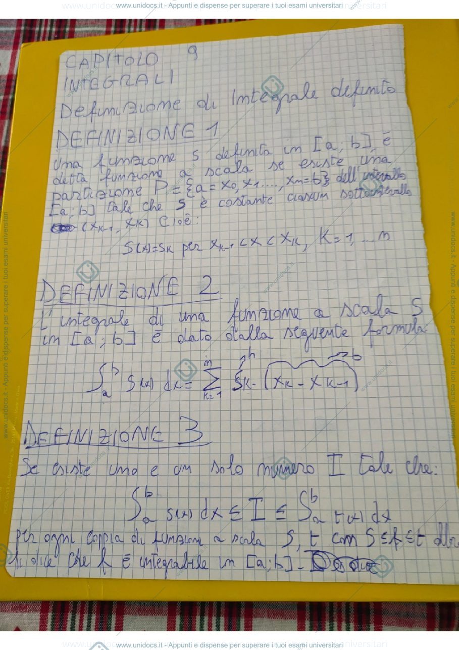 Anteprima pagina 2 — riassunti di matematica