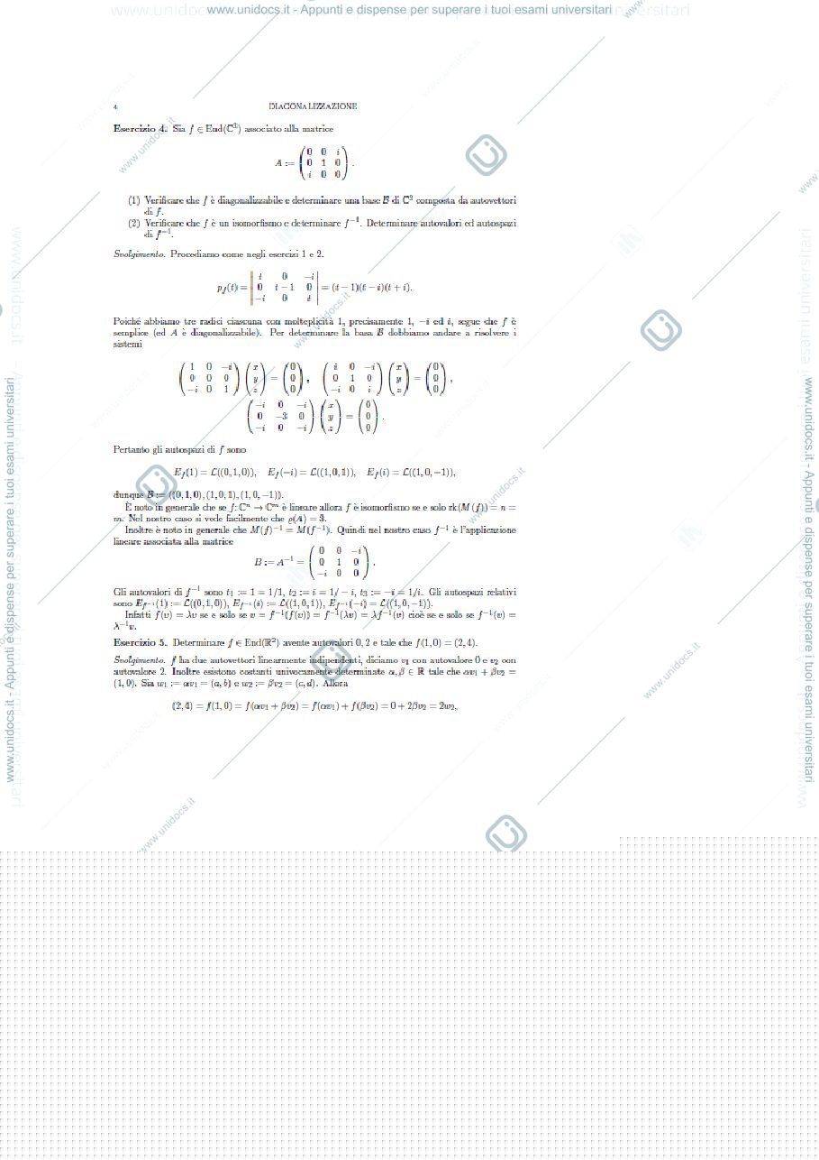 Anteprima pagina 1 — esercitazione 5