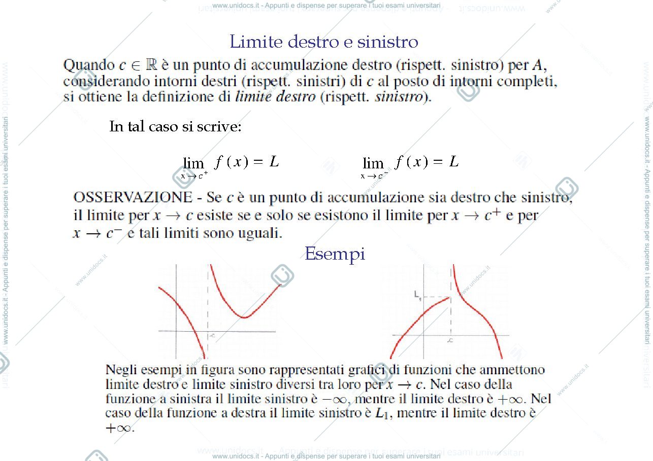 Anteprima pagina 4 — slide limiti e continuita