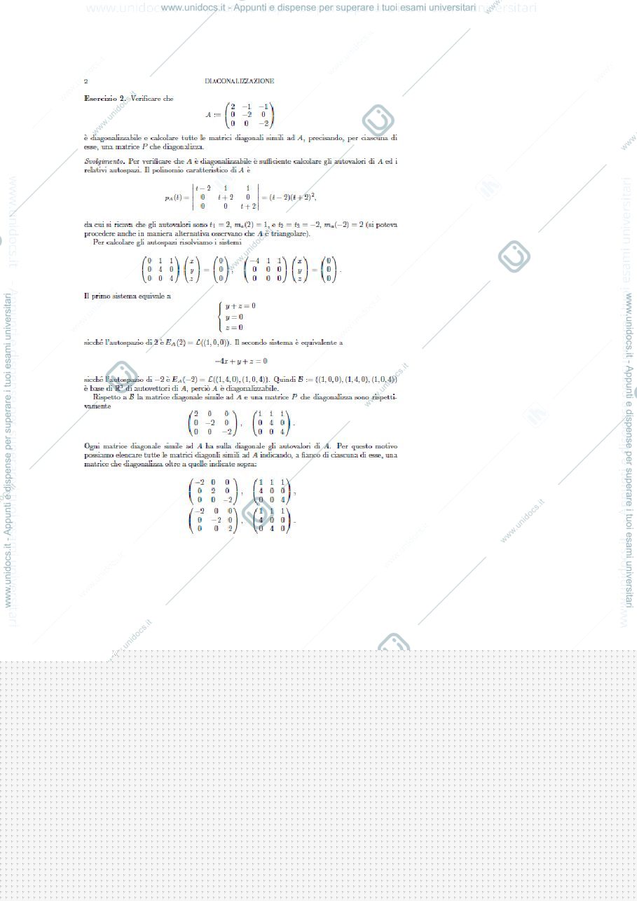 Anteprima pagina 1 — esercitazione 2