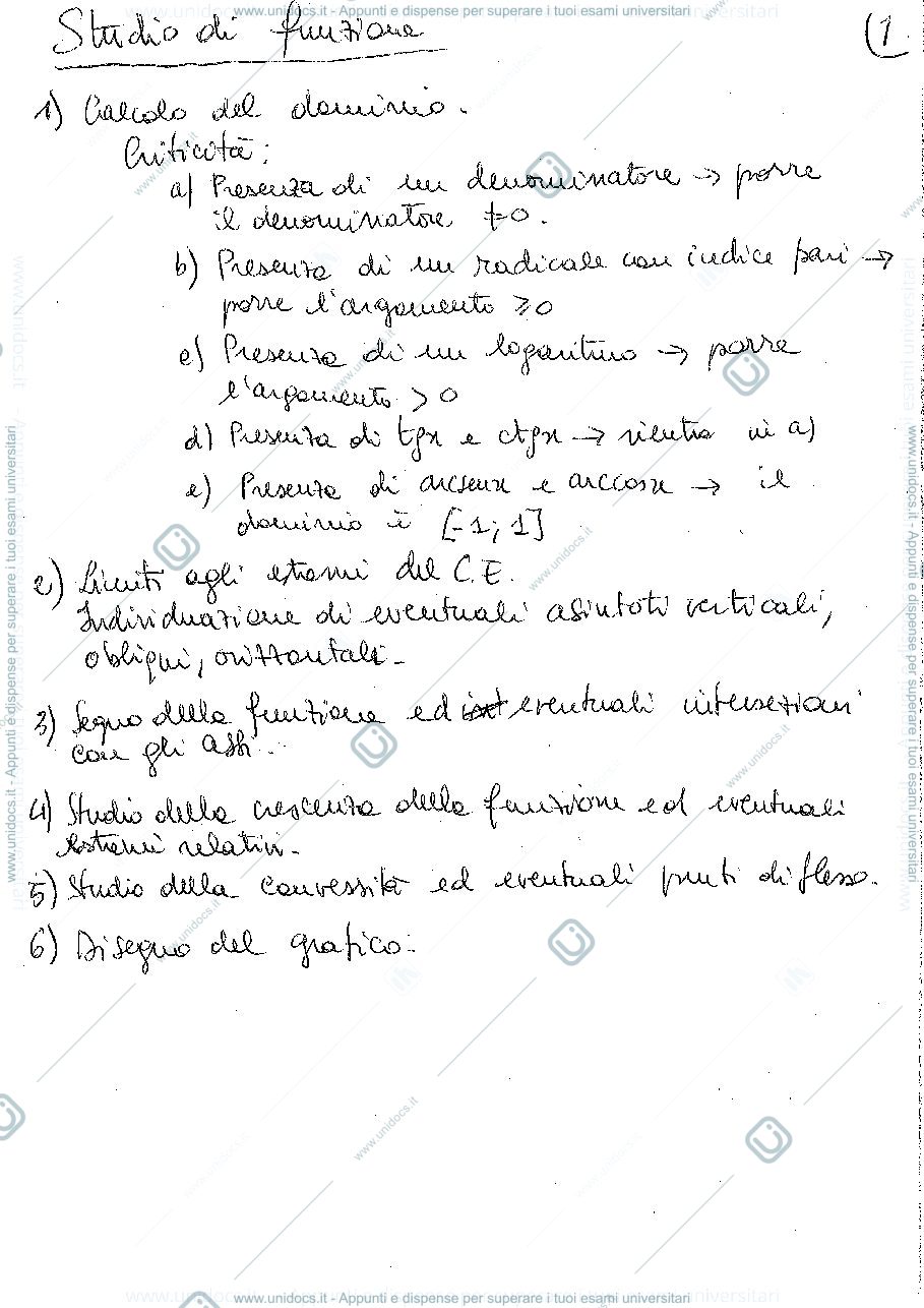 Anteprima pagina 1 — matematica 