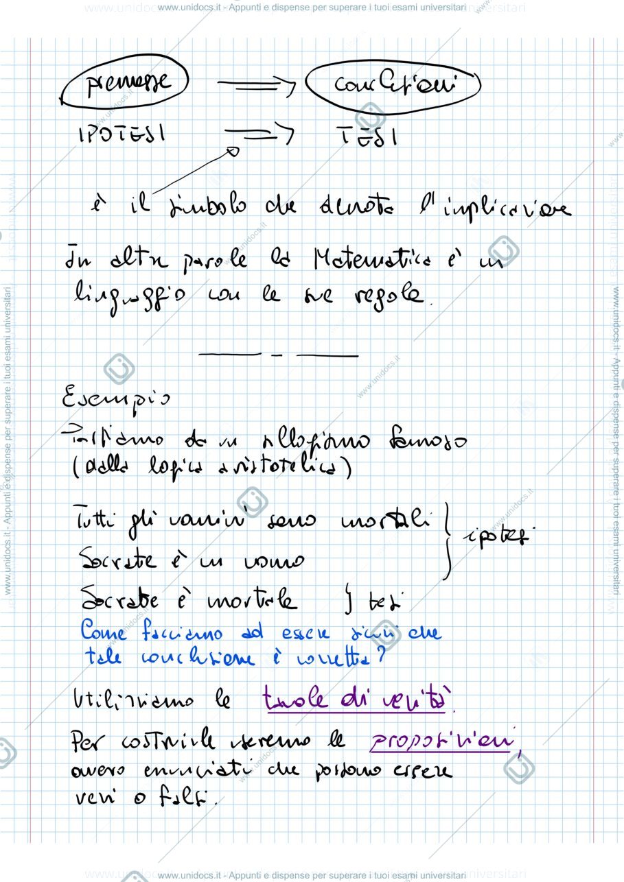 Anteprima pagina 2 — Matematica