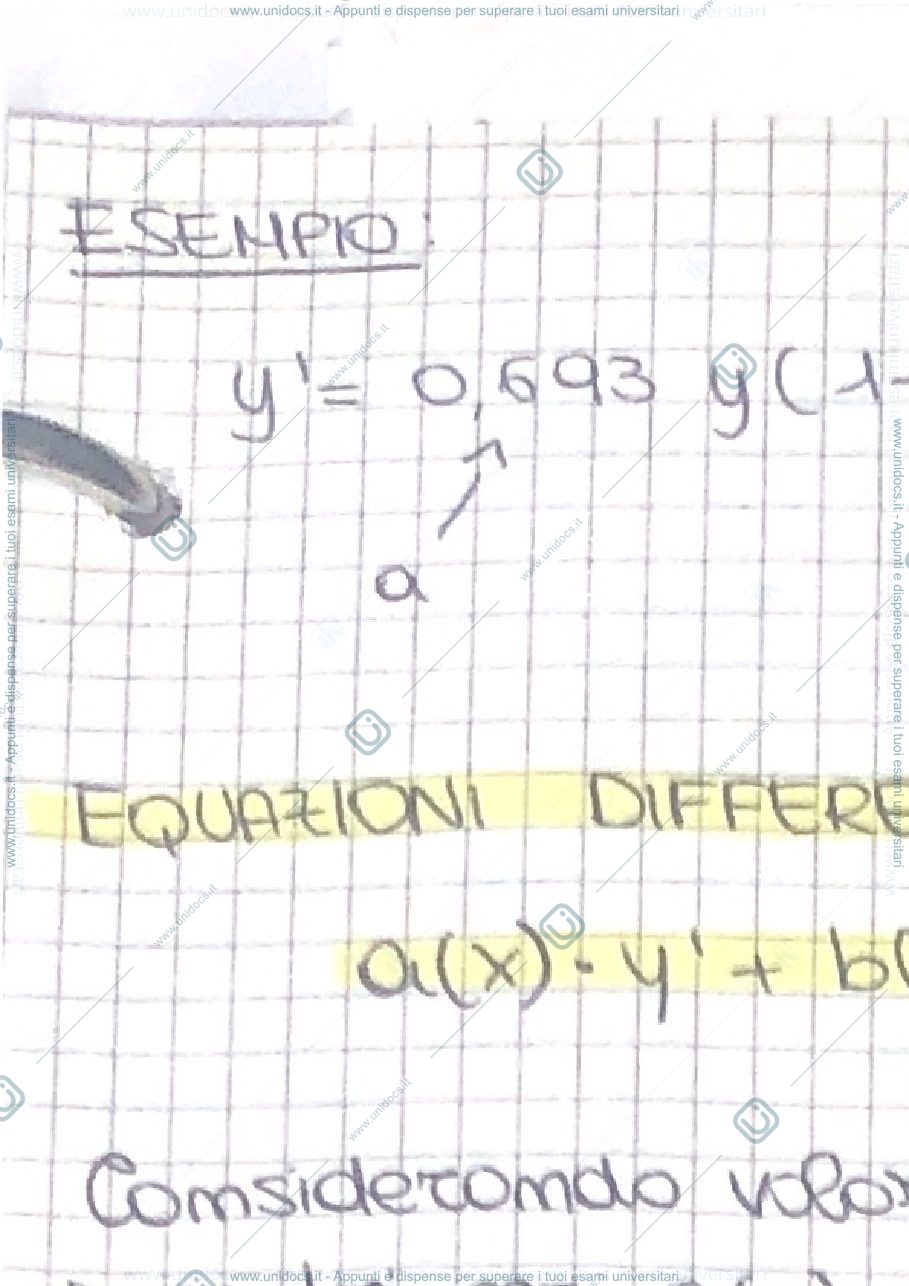 Anteprima pagina 2 — APPUNTI EQUAZIONI DIFFERENZIALI 