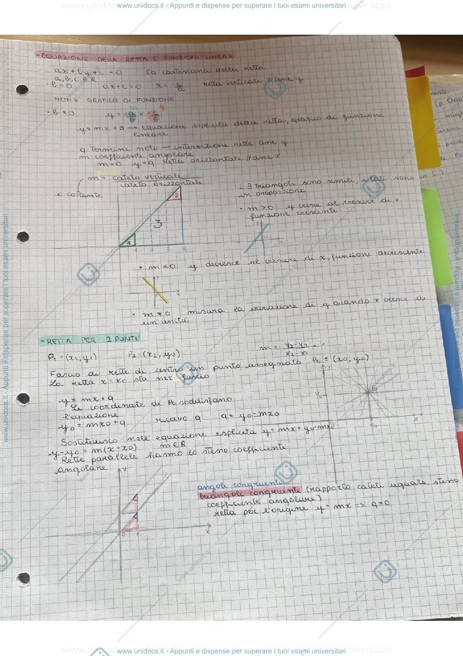 Anteprima pagina 1 — Tutti gli appunti di matematica 24/25  