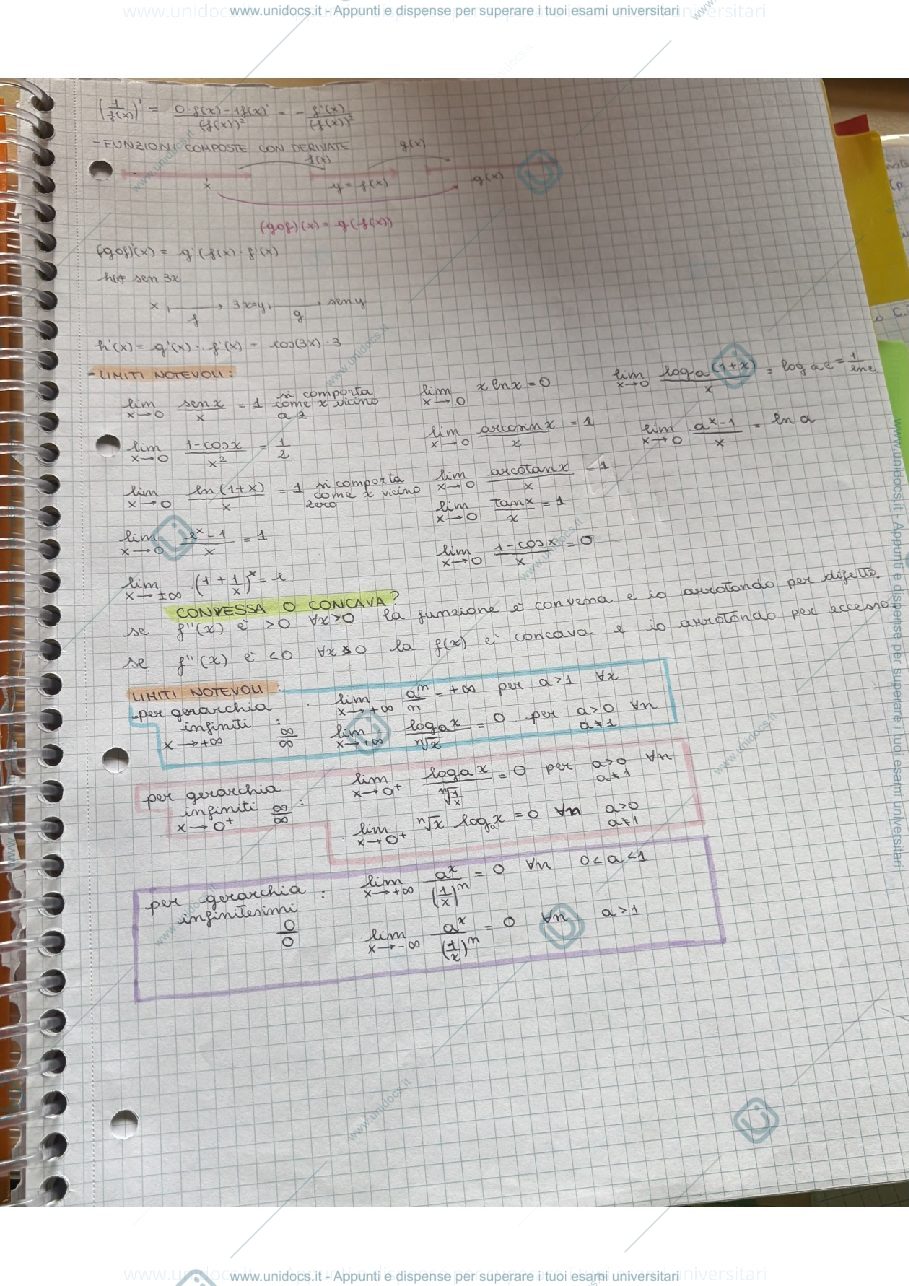 Anteprima pagina 2 — Tutti gli appunti di matematica 24/25  