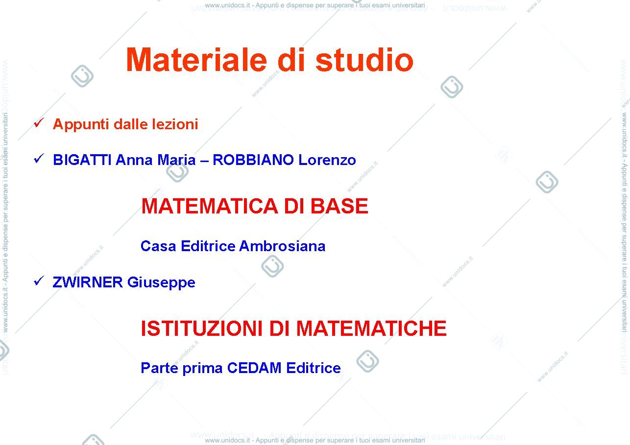 Anteprima pagina 2 — MATEMATICA