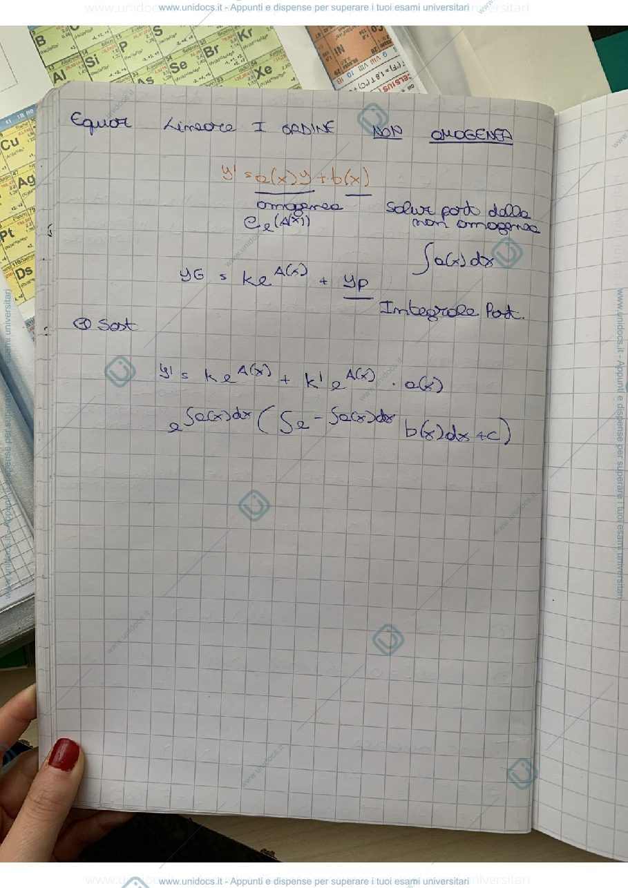 Anteprima pagina 1 — Matematica Generale 