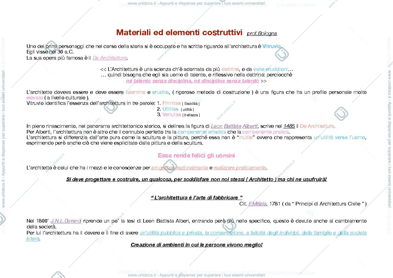 Anteprima pagina 1 — Appunti parziali 