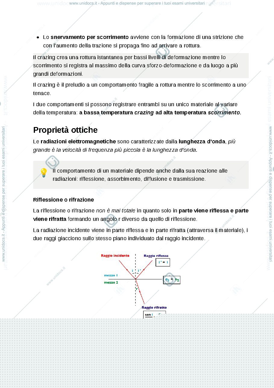 Anteprima pagina 2 — Proprietà dei materiali plastici prof Marano