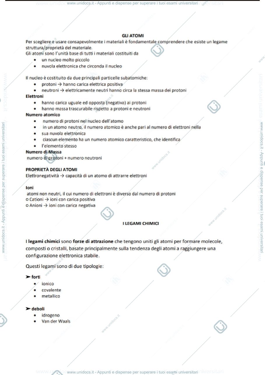 Anteprima pagina 1 — Materiali per il design