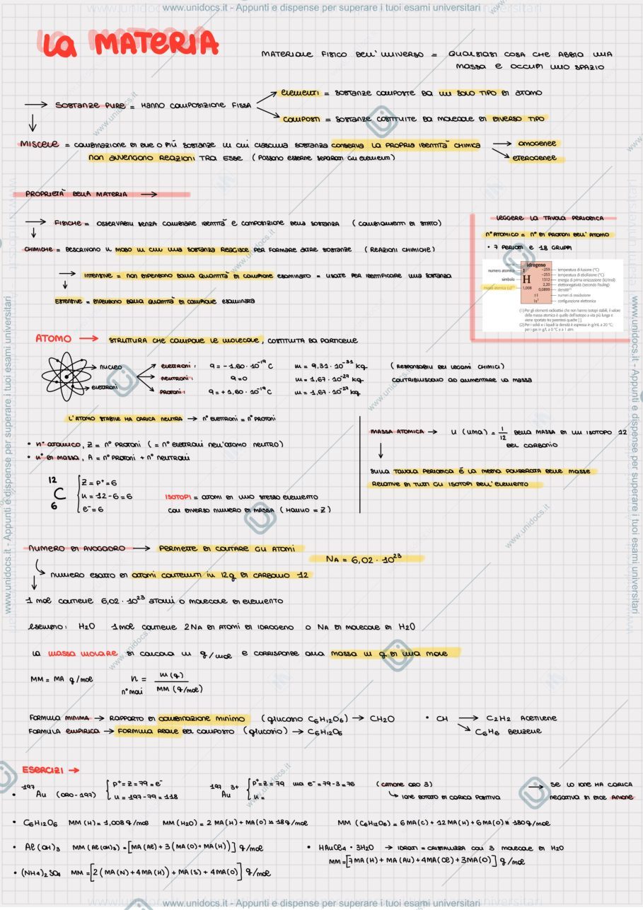 Anteprima pagina 2 — Appunti Chimica
