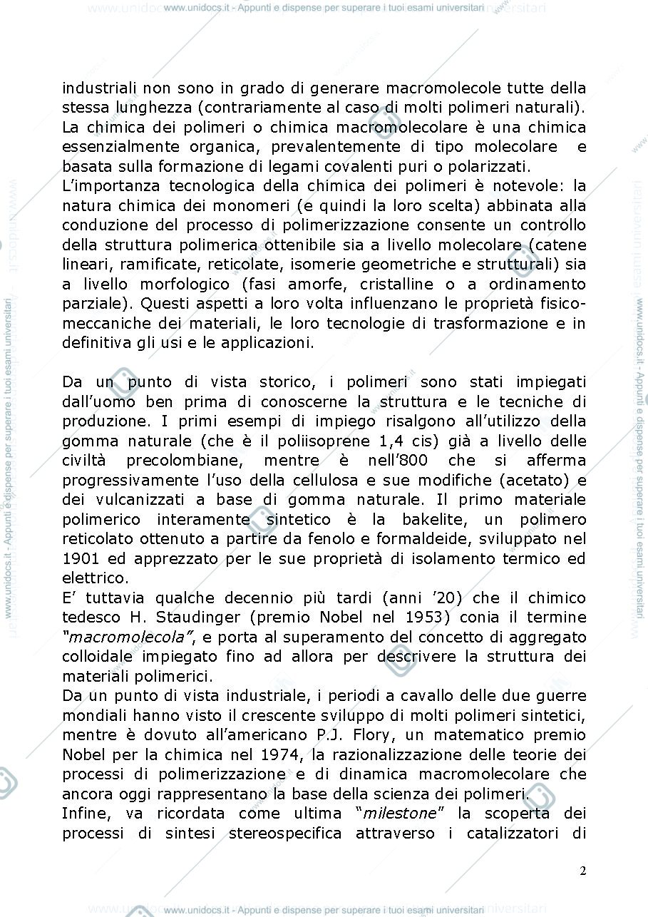 Anteprima pagina 2 — Dispense chimica dei polimeri