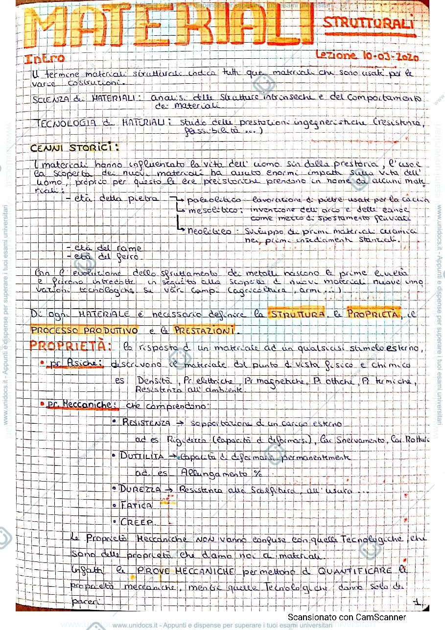 Anteprima pagina 1 — Prova di Trazione