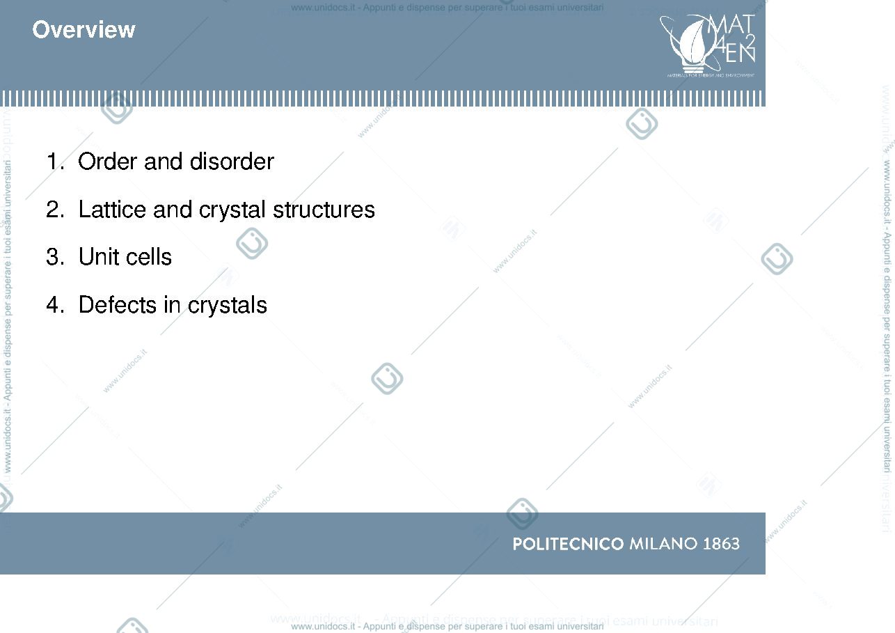 Anteprima pagina 2 — Order and disorder in solids