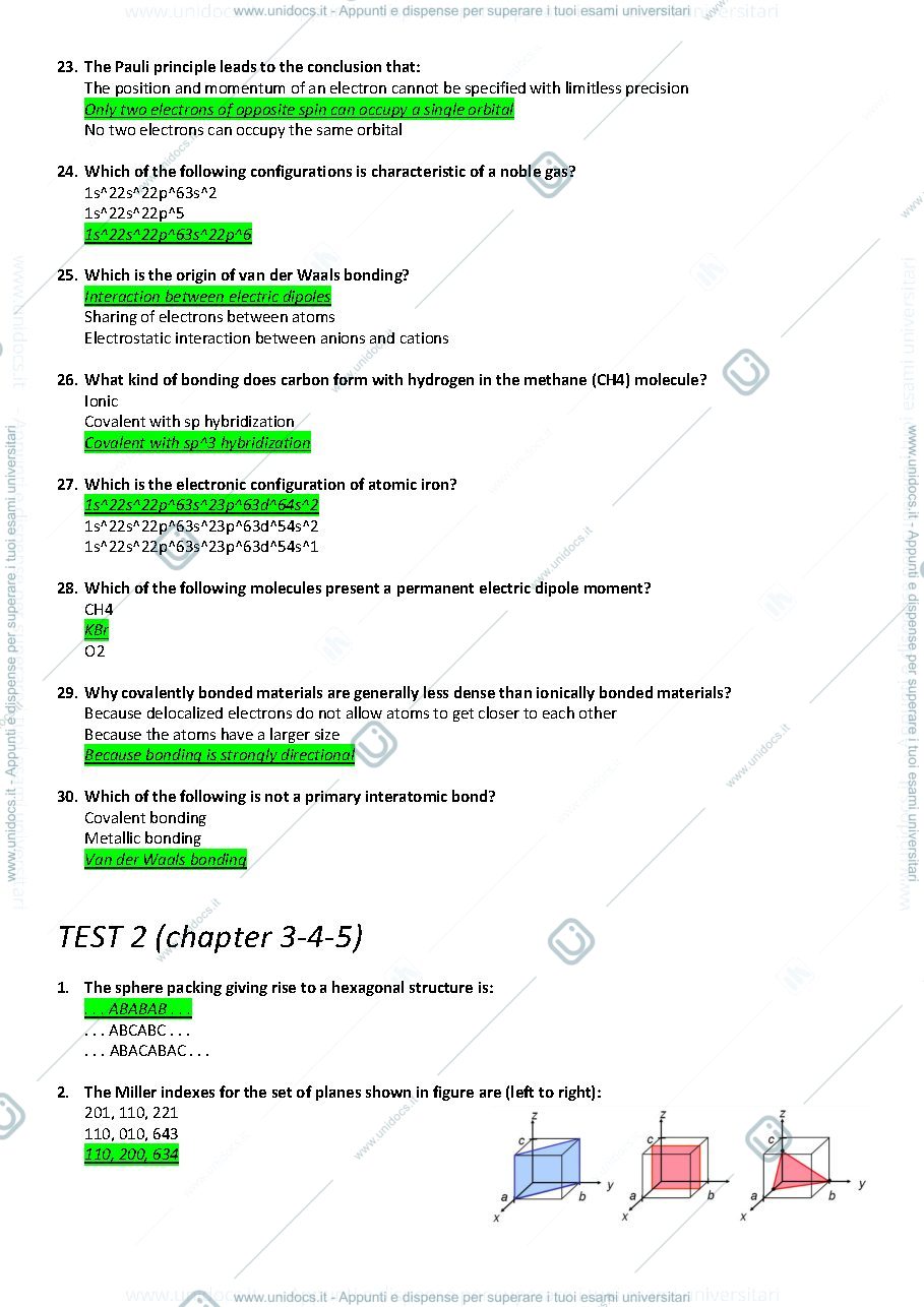 Anteprima pagina 3 — Esame Physics Corcette