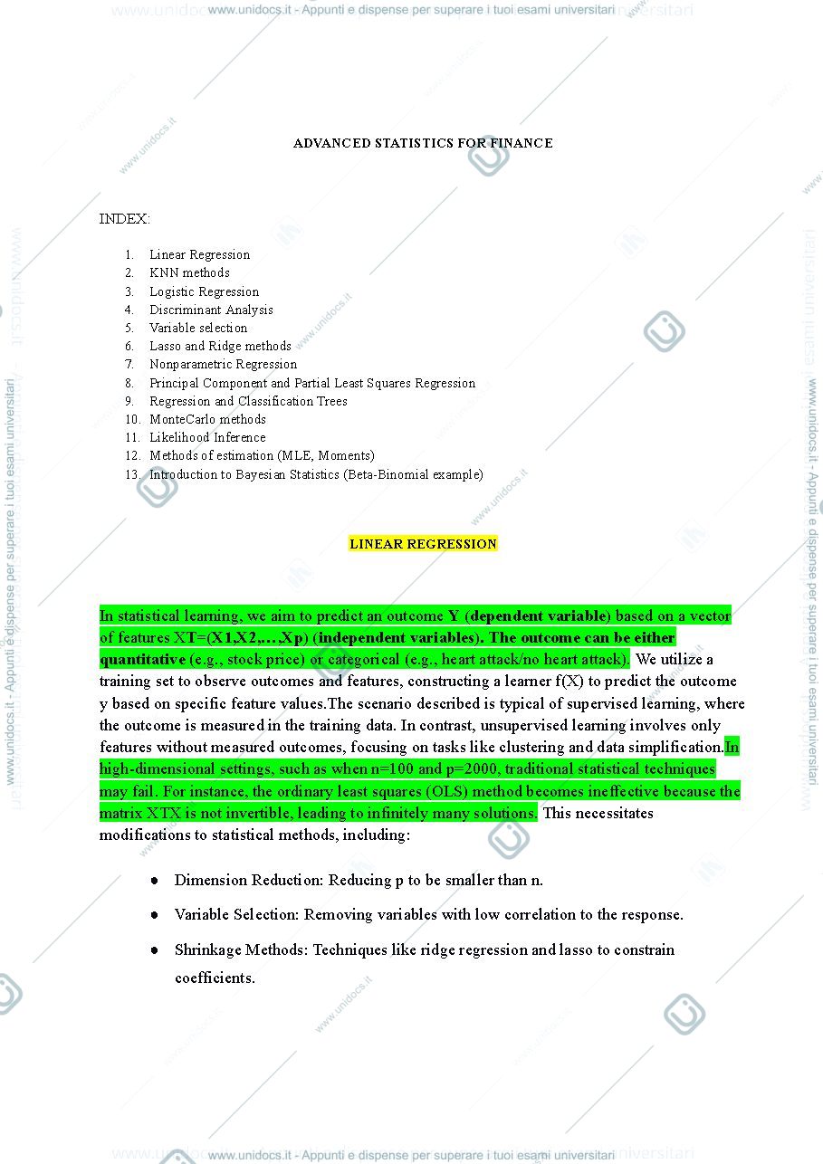Anteprima pagina 1 — appunti