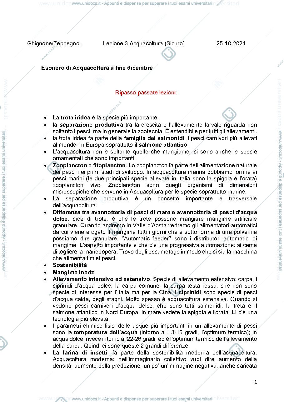 Anteprima pagina 1 — sbobine acquacultura
