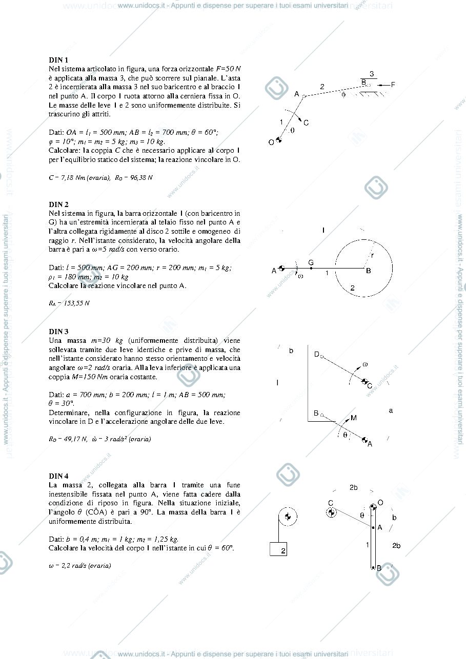 Anteprima pagina 1 — Esercizi Vari Mam