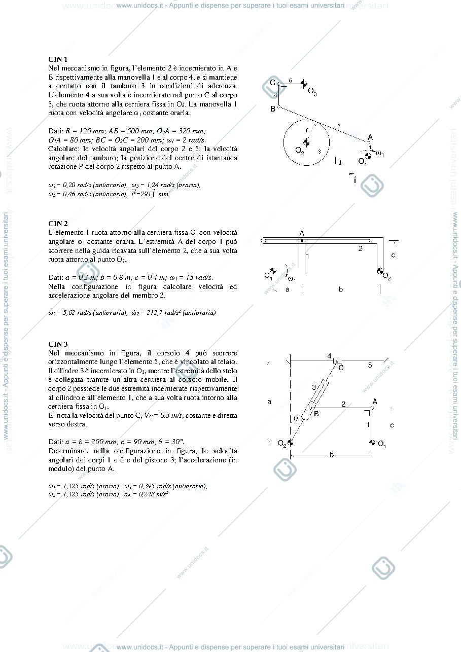 Anteprima pagina 1 — Esercitazione per esame 