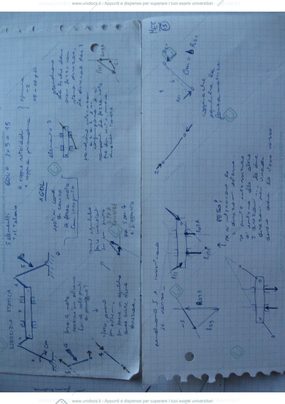 Anteprima pagina 3 — Esercizi Meccanica applicata alle macchine 1
