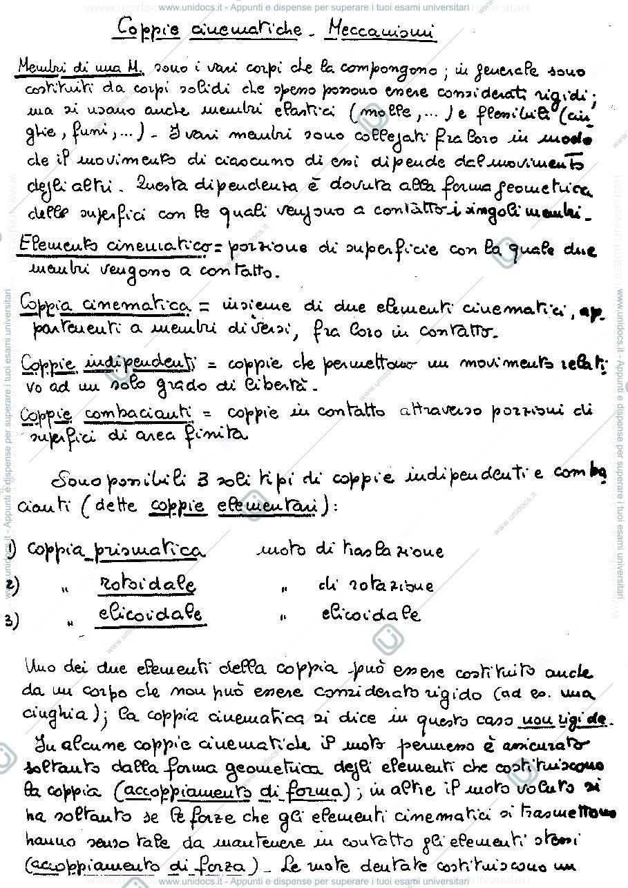 Anteprima pagina 2 — Dispense Lisini Meccanica Applicata