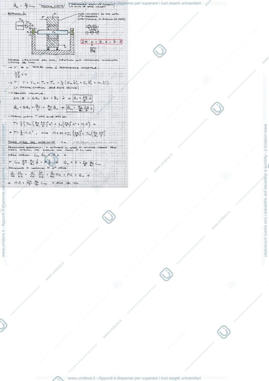 Anteprima pagina 3 — Esercizi Meccanica applicata alle macchine 2