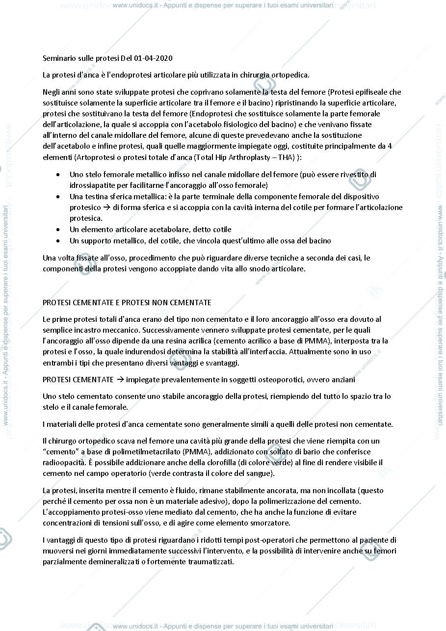 Anteprima pagina 1 — Seminario protesi