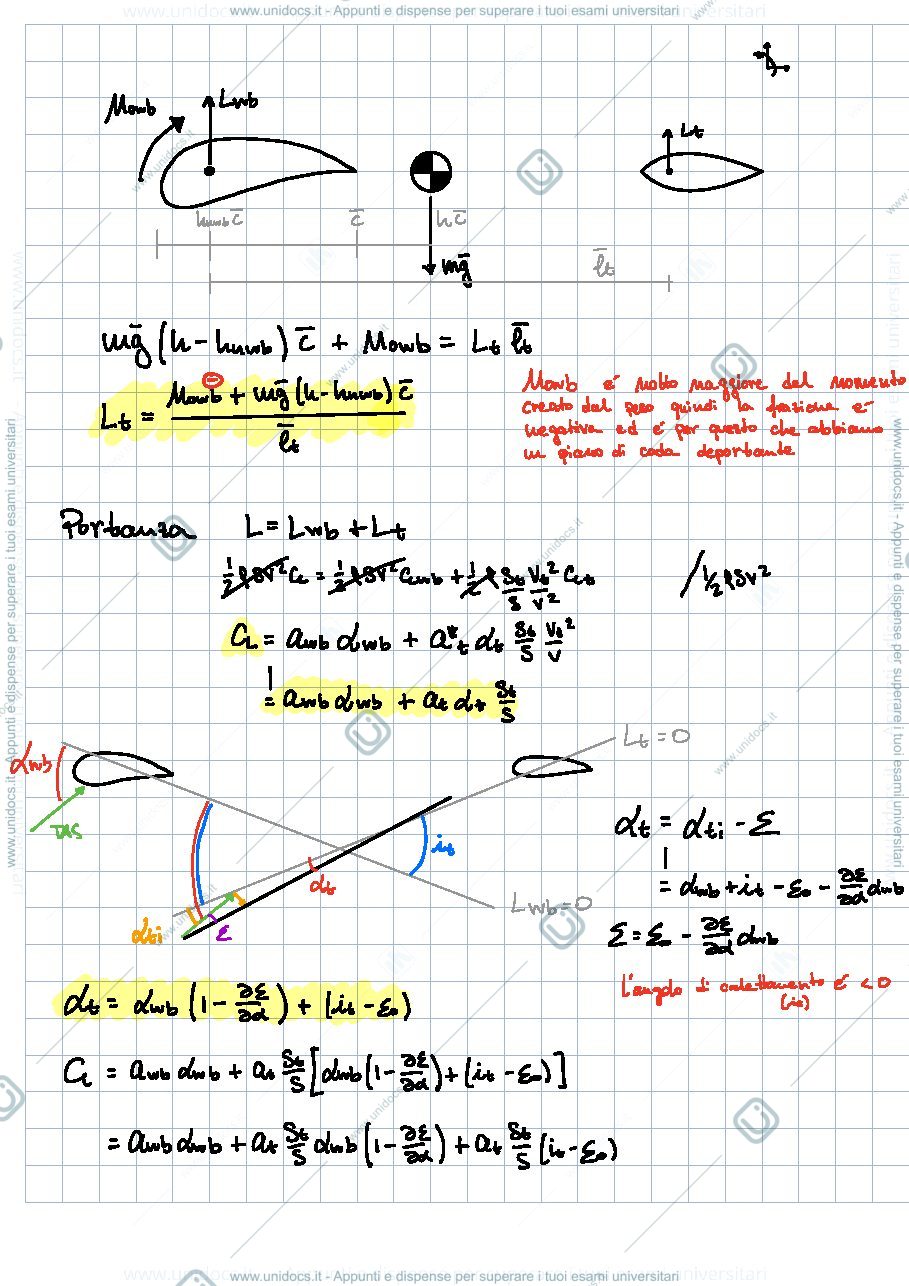 Anteprima pagina 1 — meccanica del volo modulo 2