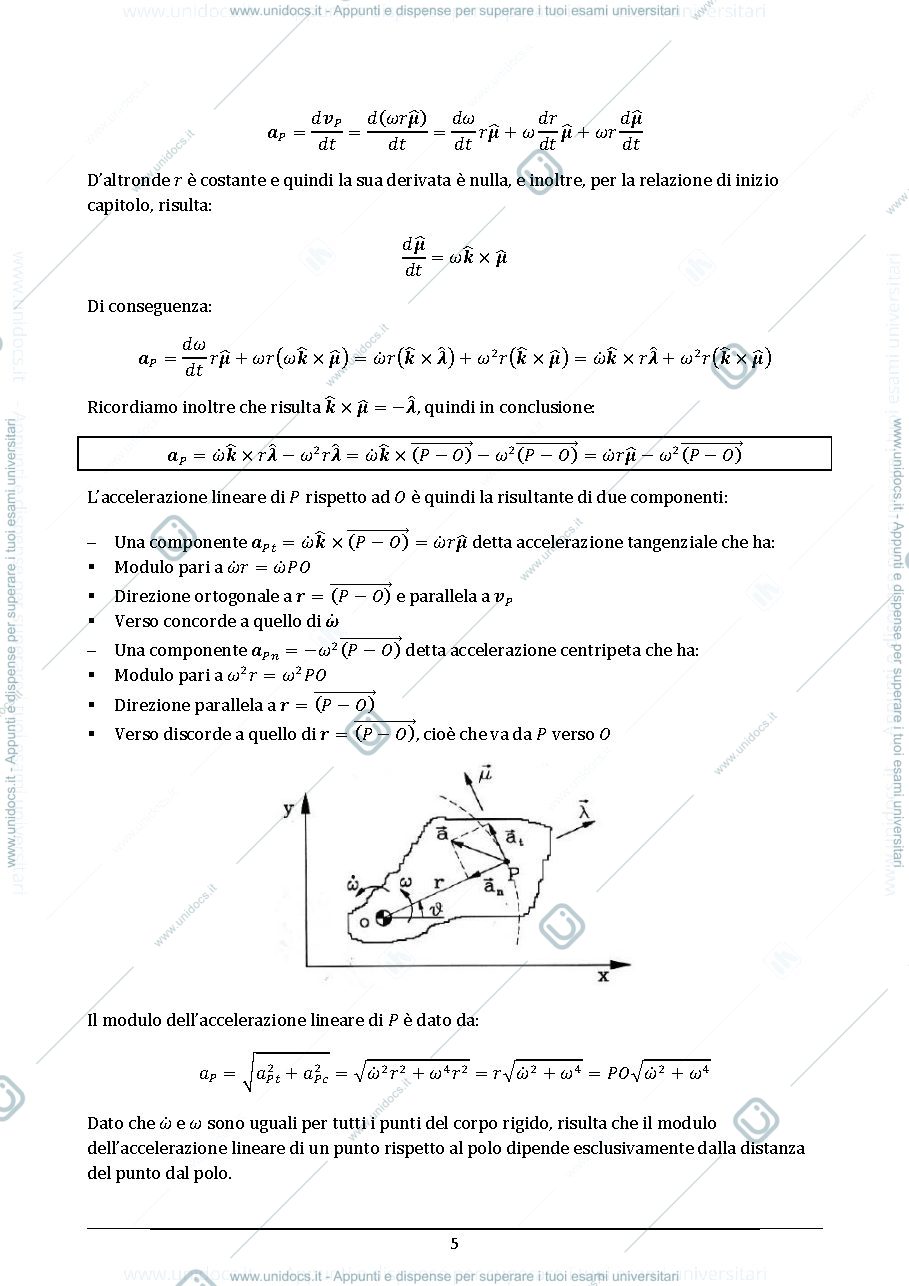 Anteprima pagina 5 — Appunti Meccanica delle Macchine