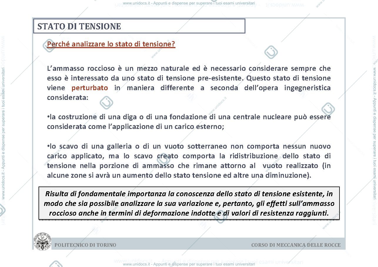 Anteprima pagina 3 — Lezione 7 - Determinazione dello stato tensionale nell'A.R.