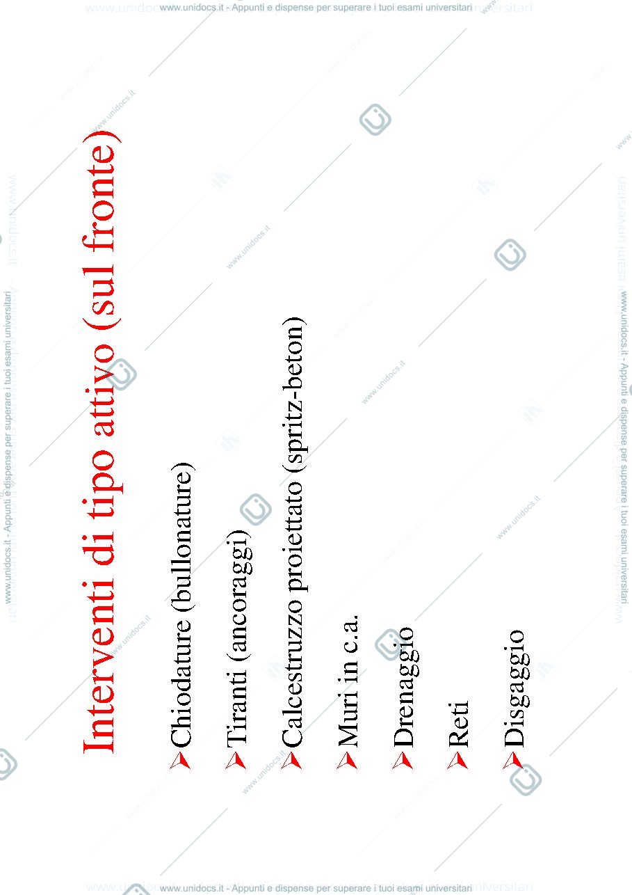 Anteprima pagina 1 — Lezione 9 - Interventi di stabilizzazione