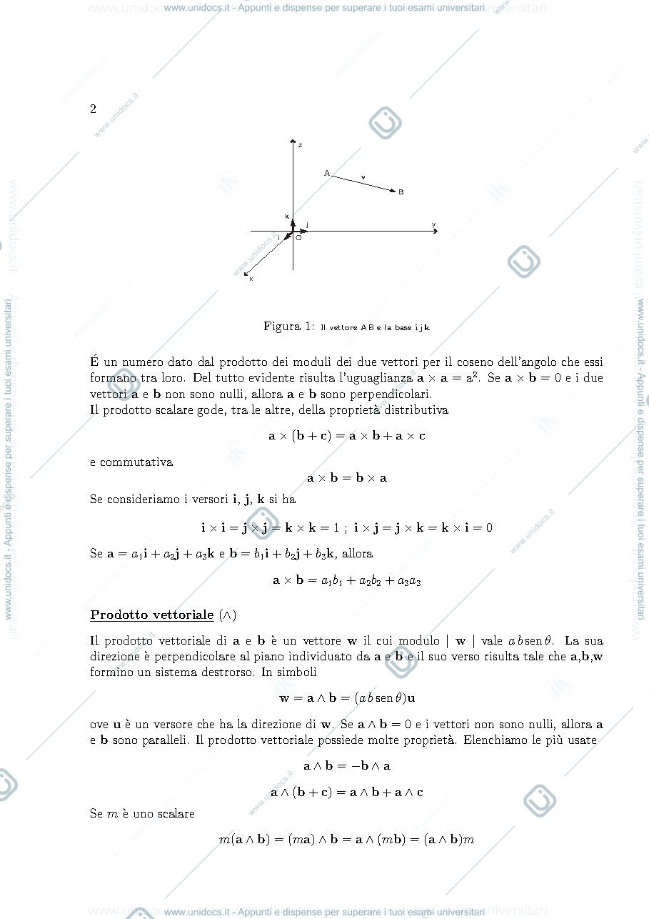 Anteprima pagina 2 — formulario meccanica razionale