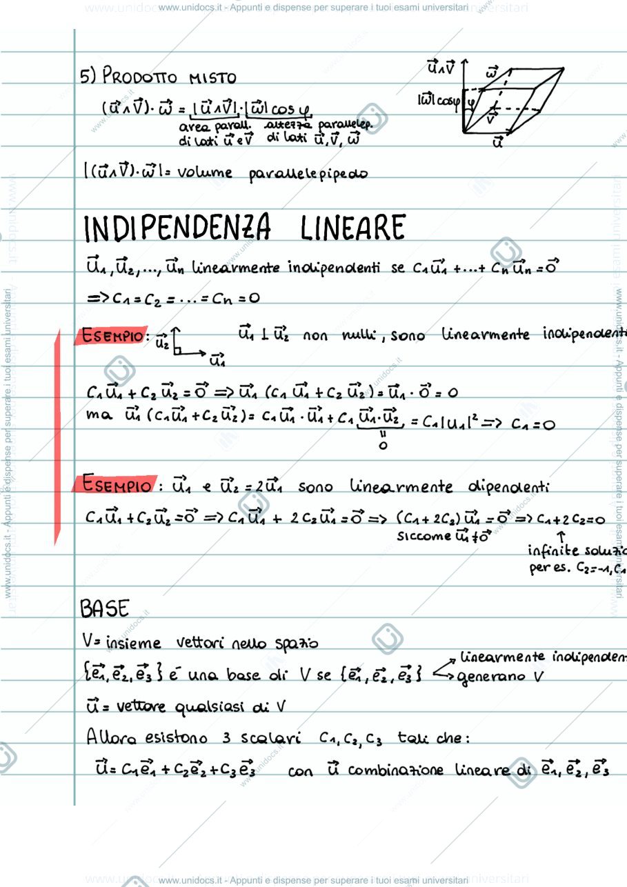 Anteprima pagina 3 — Meccanica razionale, PARTE 1