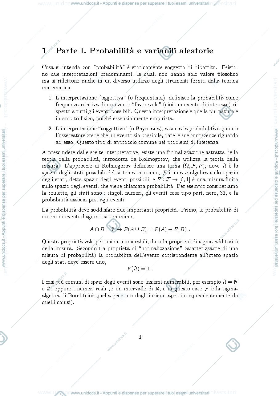 Anteprima pagina 3 — Appunti meccanica statistica 2