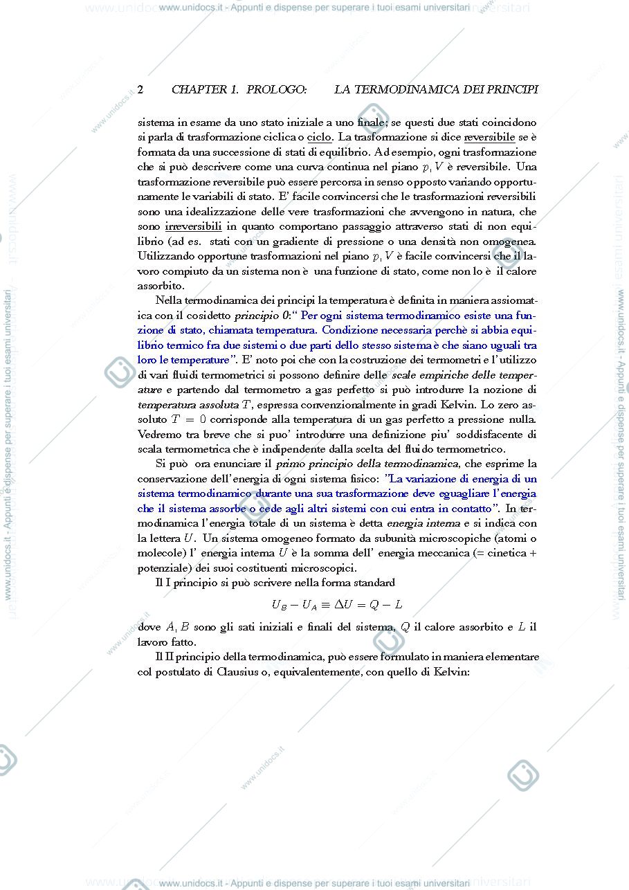 Anteprima pagina 4 — Meccanica Statistica Gliozzi