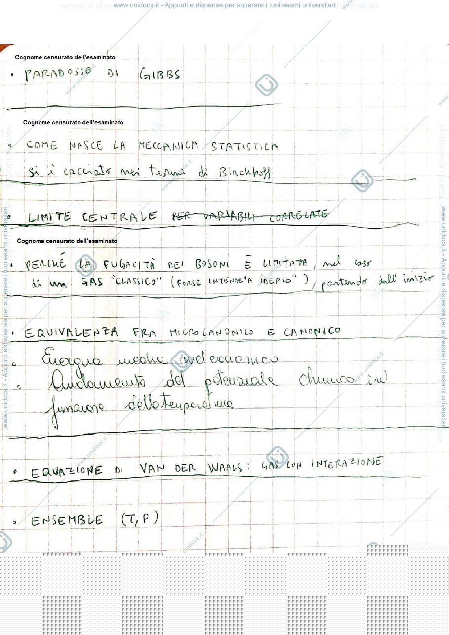 Anteprima pagina 1 — Domande di Esame