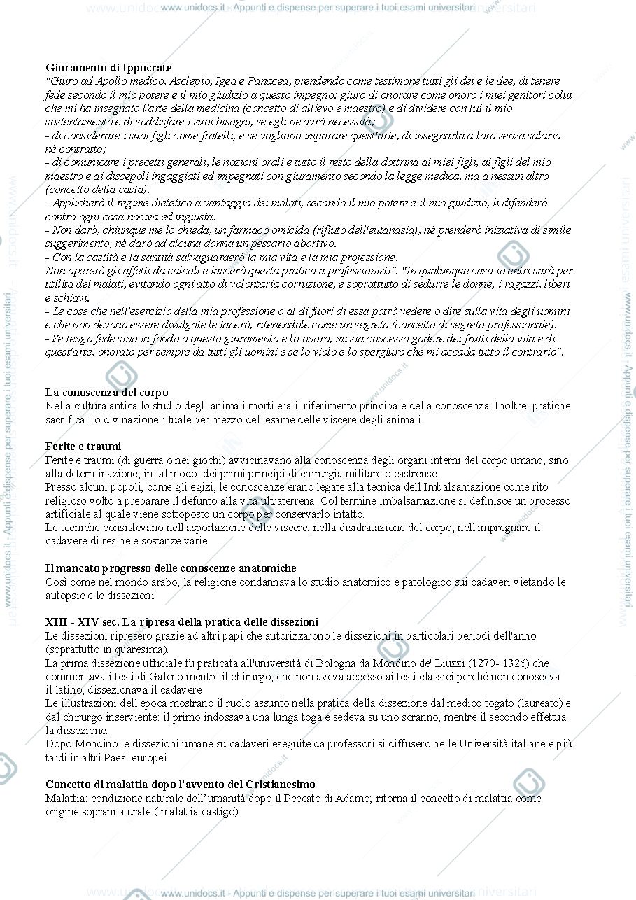 Anteprima pagina 2 — Storia della medicina