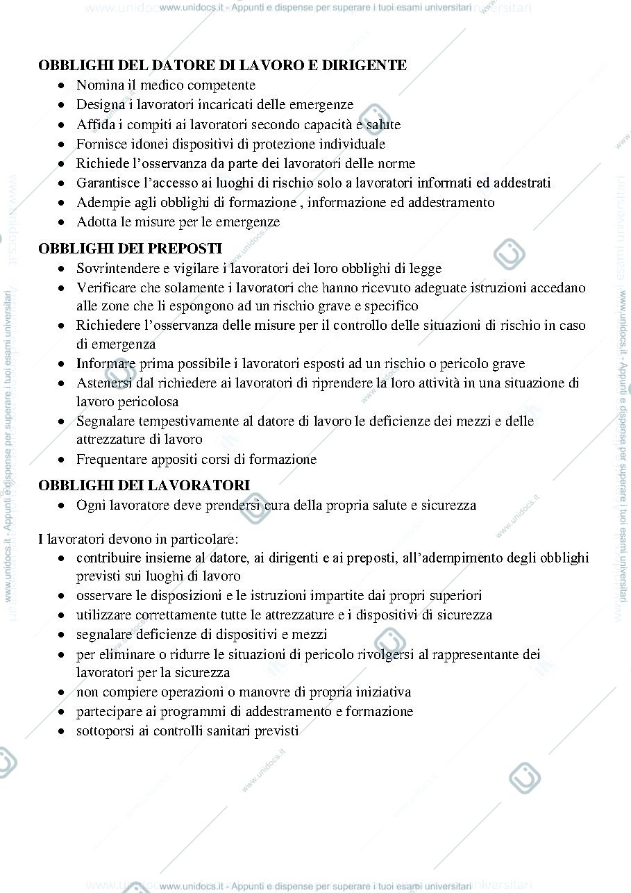 Anteprima pagina 3 — norme di sicurezza