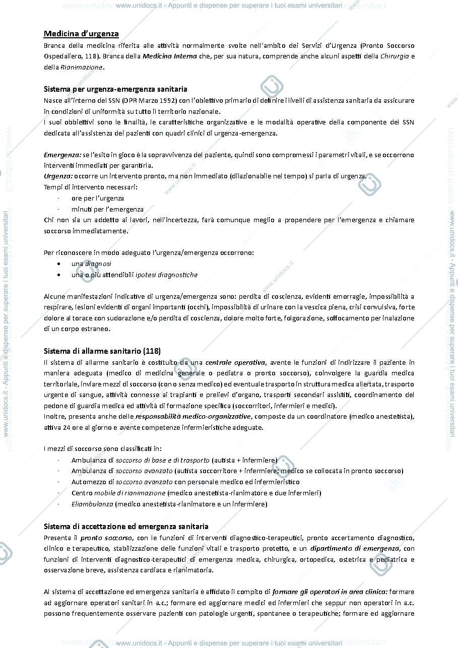 Anteprima pagina 3 — Medicina d'urgenza