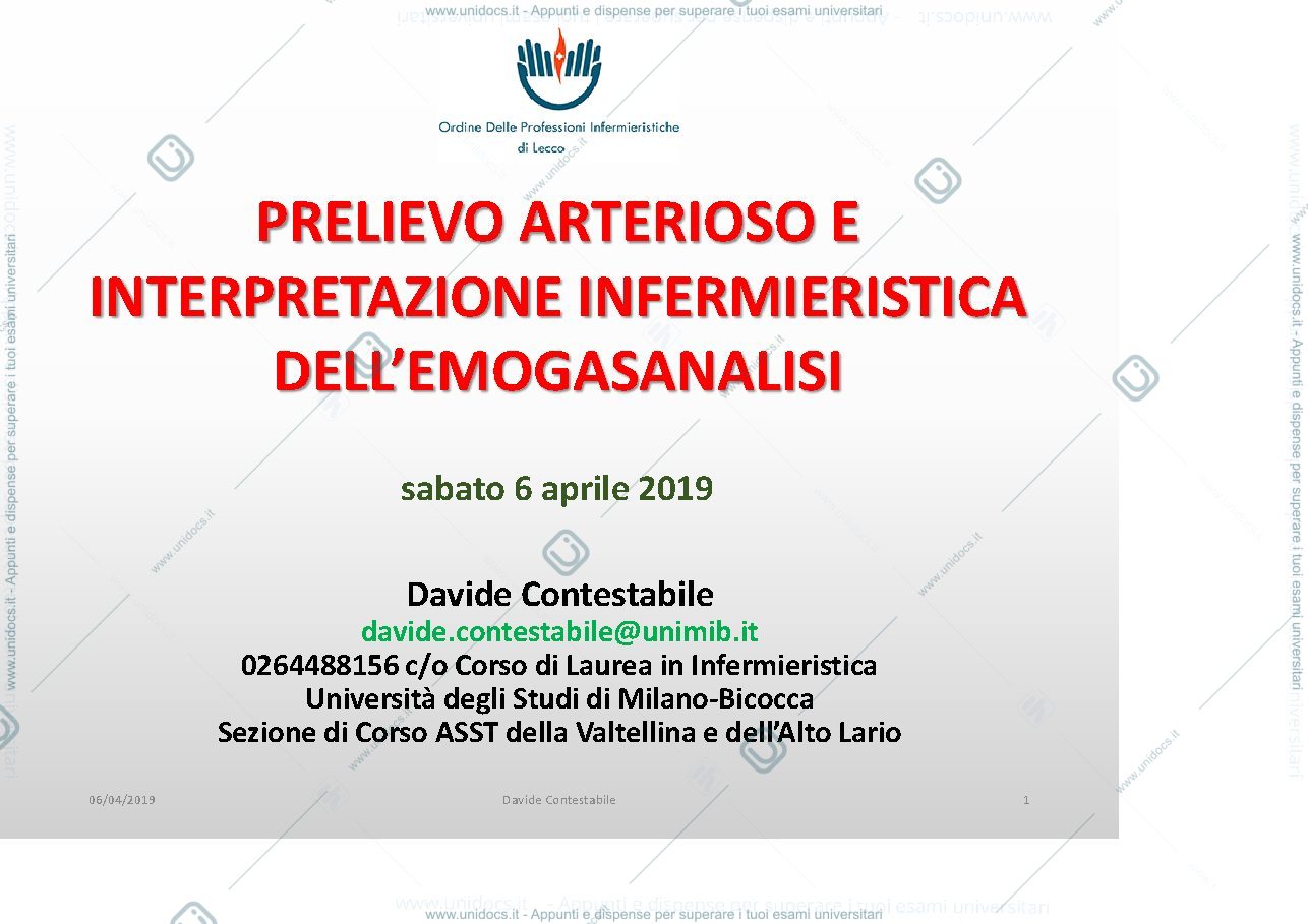 Anteprima pagina 1 — emogas analisi
