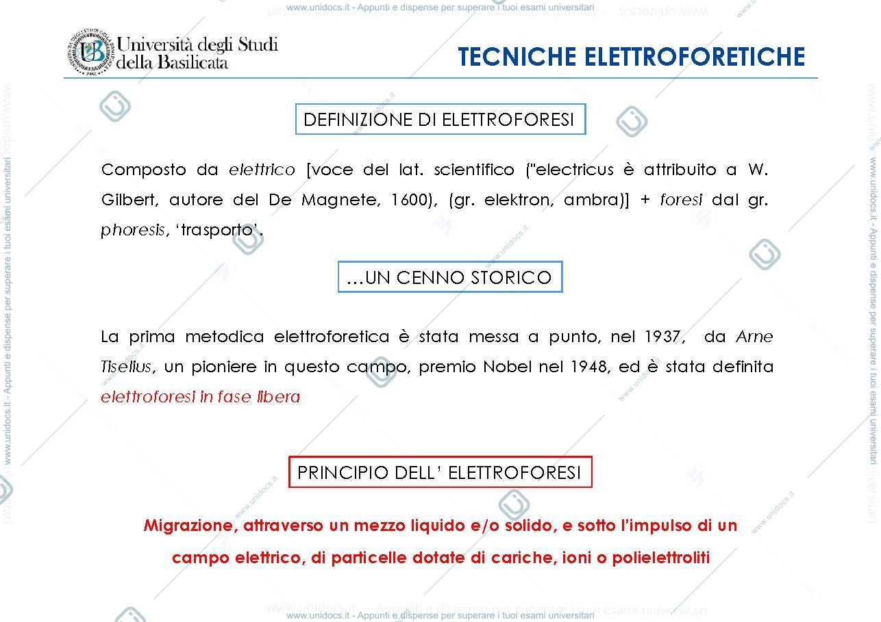 Anteprima pagina 2 — Elettroforesi-