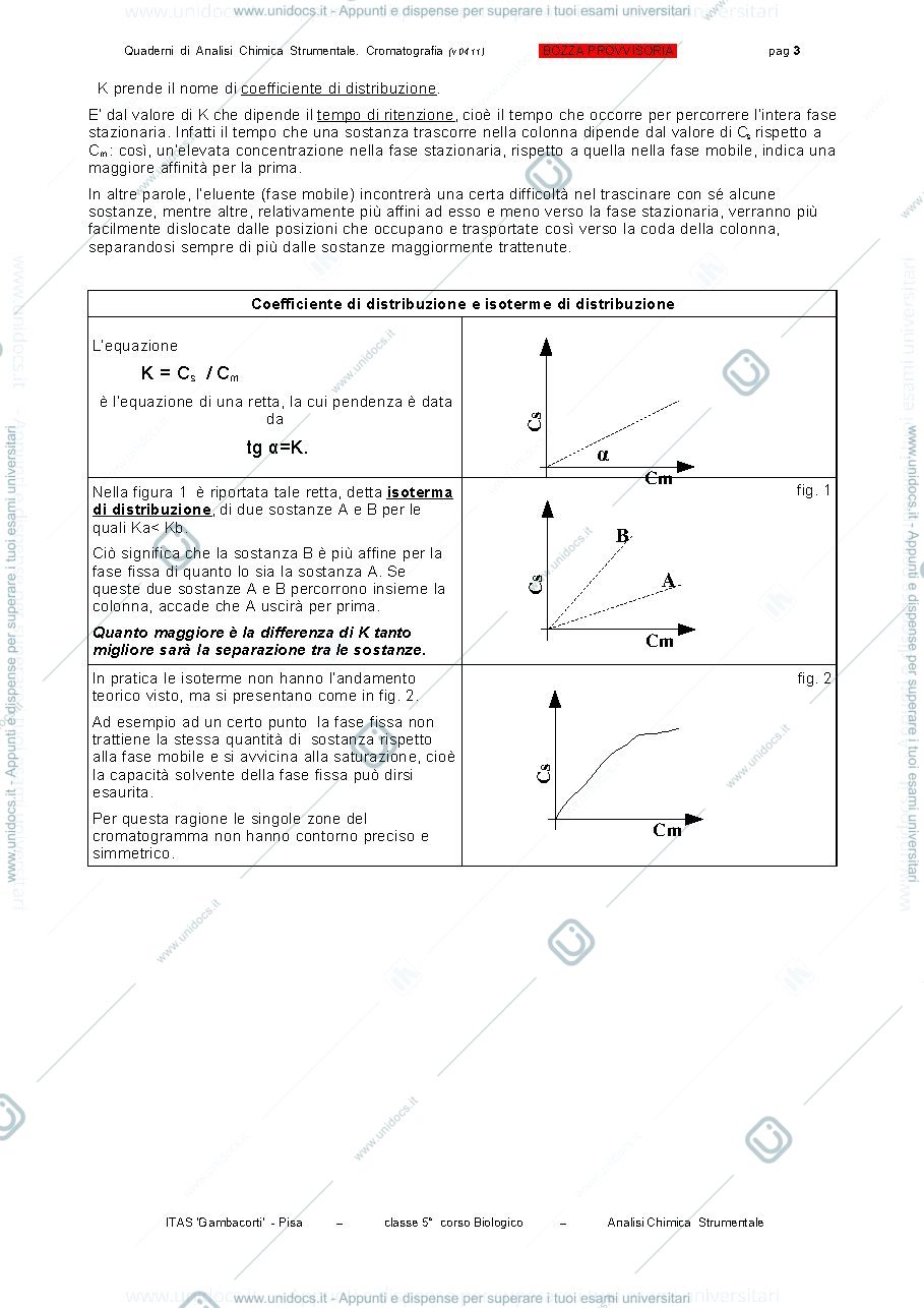 Anteprima pagina 3 — tecniche cromatografiche