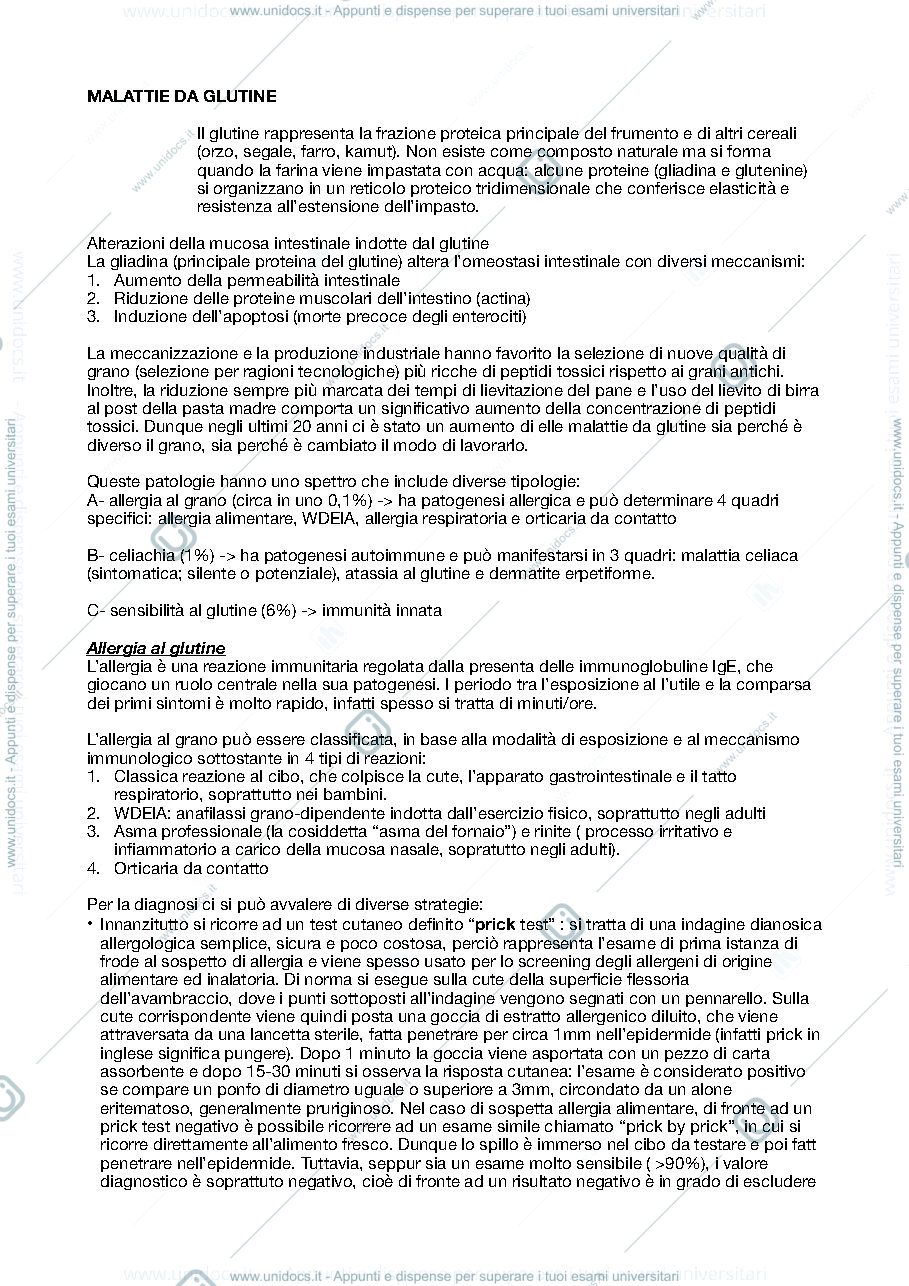 Anteprima pagina 1 — Medicina interna